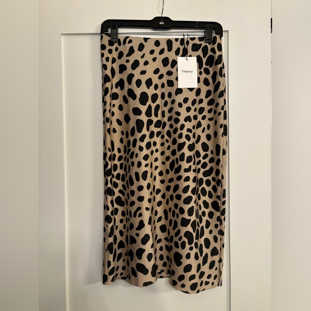NWT Theory Midi Skirt - Sz SMALL